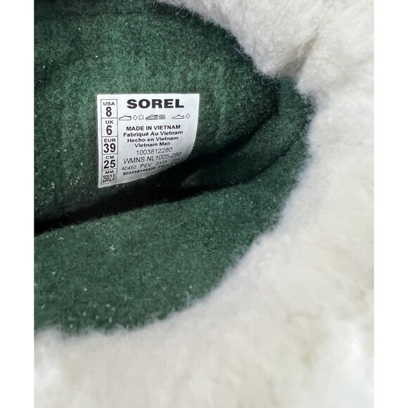 Sorel Women’s Caribou Winter Waterproof Boots Faux Fur Lined Size 8 New - Picture 3 of 8